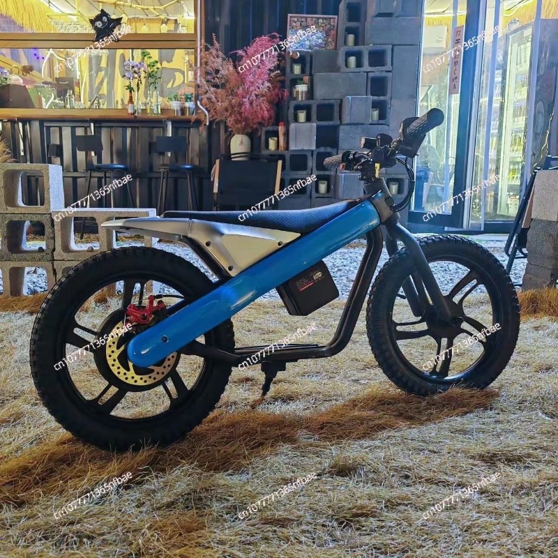 Kids Ride On Suitcase Scooter - 16インチ子供用電動バランスバイク - 幼児用電動スクーター自転車、5～10歳向け調節可能な子供用乗用玩具