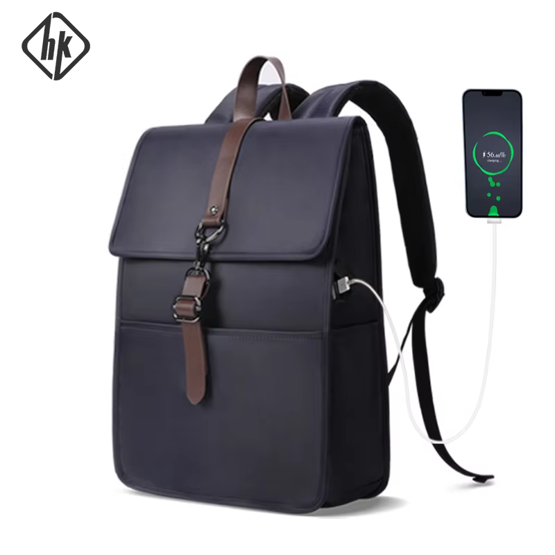 Backpacks - HK製、高品質ビジネスバックパック。英国風デザイン、防水オックスフォード生地、大容量、通勤・ビジネス・旅行に最適。