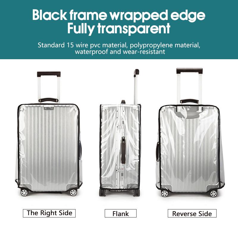 旅行用透明荷物カバー 防水防塵 PVC 耐摩耗性 20～30 - Luggage Protective Cover Transparent のレビューと価格