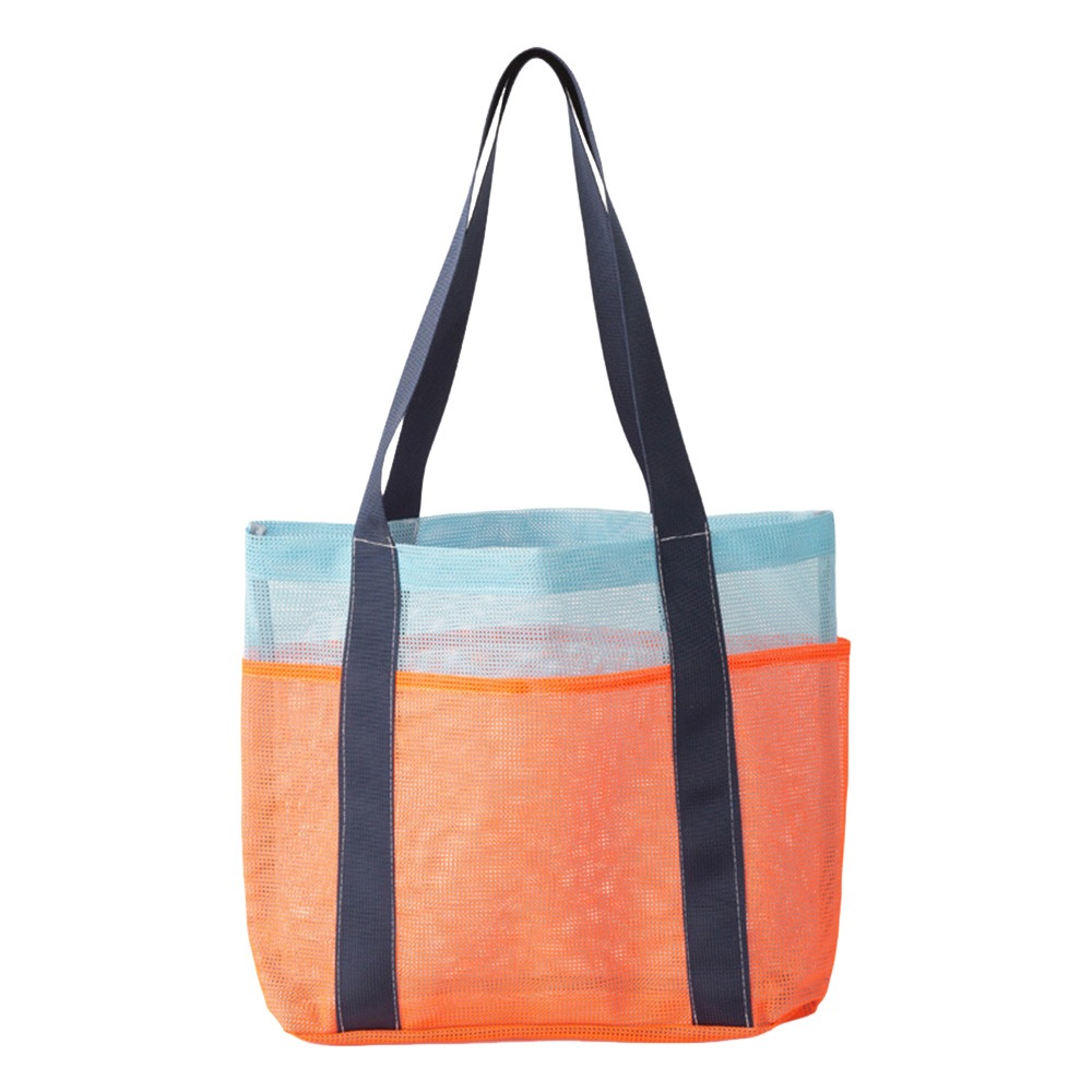 新しいハンドヘルドスイミングバッグ メッシュ大容量スポーツバ - Cosmetic Bags のレビューと価格