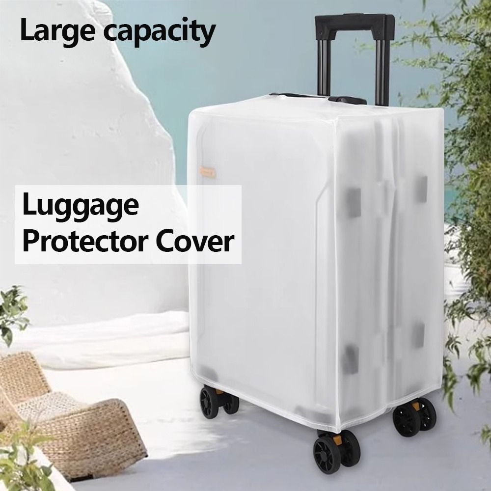新しいフロスト加工のスーツケース保護カバー。防水性、耐久性に - Waterproof Suitcase Cover Protector のレビューと価格