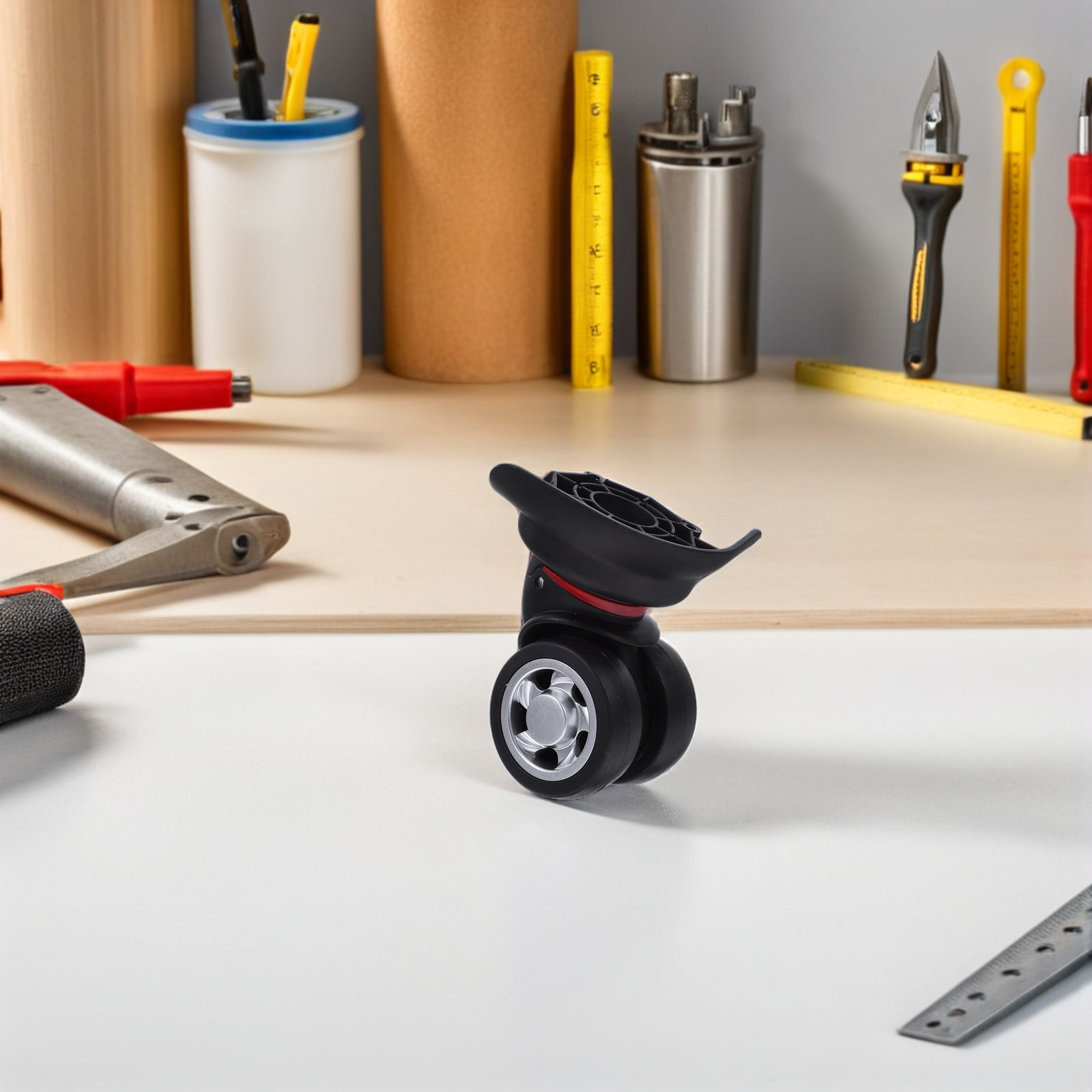汎用スーツケース用車輪交換セット – 2個入り。静音性、滑ら - Silent Replacement Luggage Wheels のレビューと価格