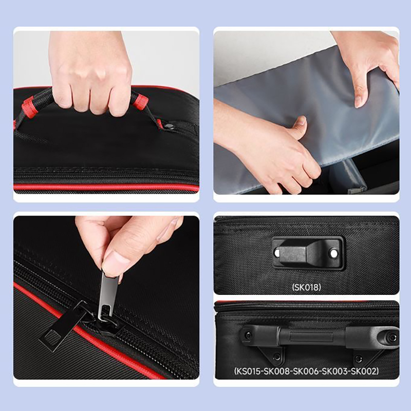 プロ仕様のスタジオ用フラッシュライトキット。キャスター付きの - Foldable Rolling Luggage Bag のレビューと価格