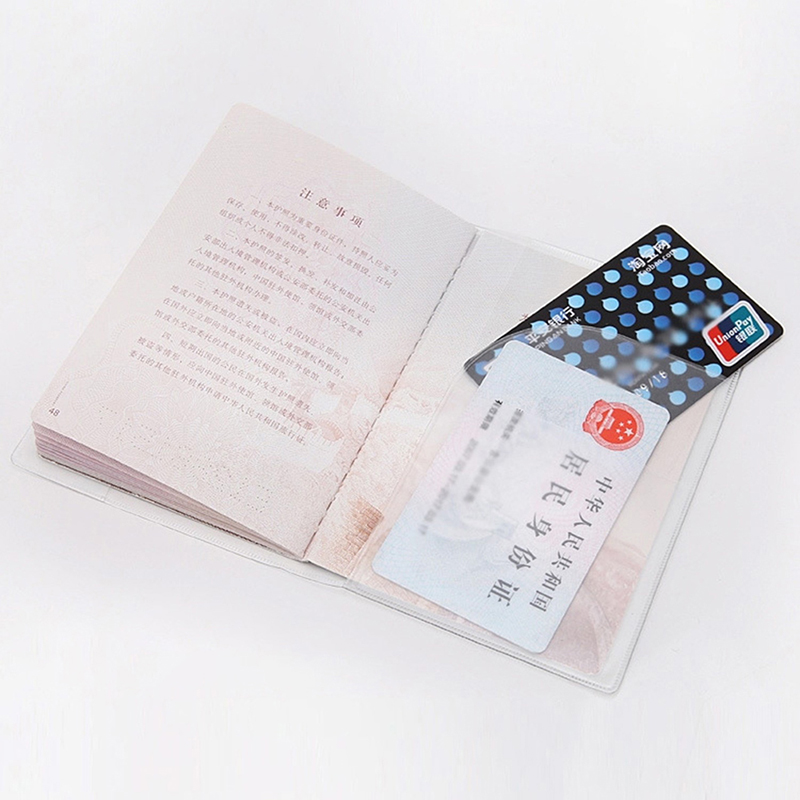 1個入り 透明パスポートカバー、防水ドキュメントバッグ、パス - Luggage Protective Cover Transparent のレビューと価格