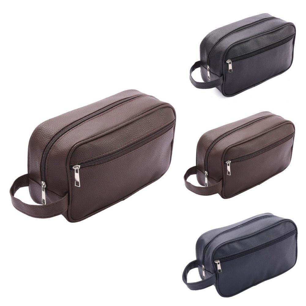新登場！大容量のメンズ用コスメティックバッグ。旅行用、PUレ - Cosmetic Bags のレビューと価格