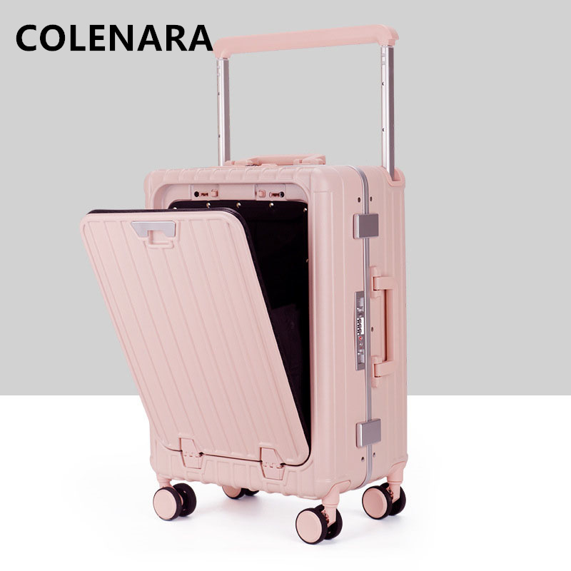 COLENARA 2026年型 新モデル アルミフレーム製  - Spinner Wheel Rolling Suitcase 20 Inch のレビューと価格