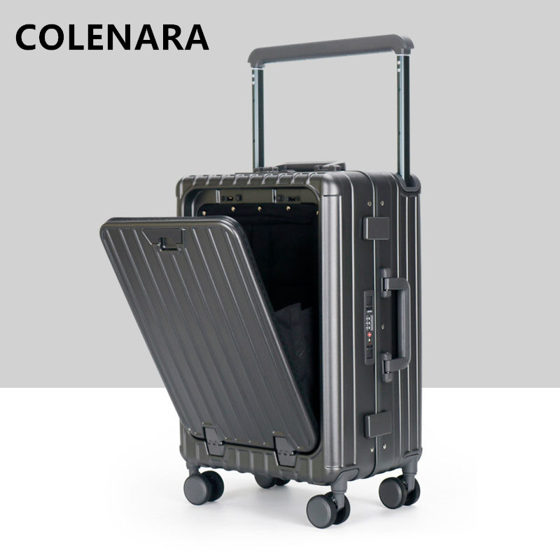COLENARA 2026年型 新モデル アルミフレーム製  - Spinner Wheel Rolling Suitcase 20 Inch のレビューと価格