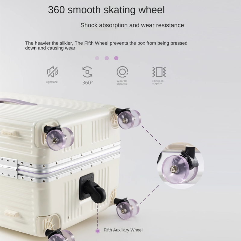幅広ハンドル付き、キャスター付きスーツケース、アルミニウムフ - Aluminum Frame Carry On Luggage のレビューと価格